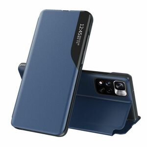 MG Eco Leather View knižkové puzdro na Xiaomi Poco M4 Pro 5G, modré vyobraziť