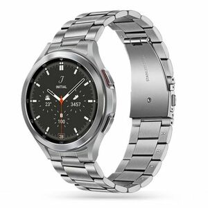 Tech-Protect Stainless remienok na Samsung Galaxy Watch 4 / 5 / 5 Pro / 6, silver vyobraziť