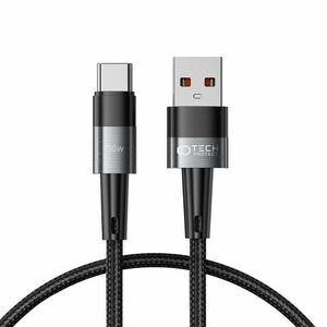 Tech-Protect Ultraboost kábel USB / USB-C 66W 6A 25cm, šedý vyobraziť