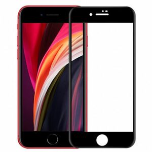 Ochranné sklo iPhone 7/8 čierne, full glue vyobraziť
