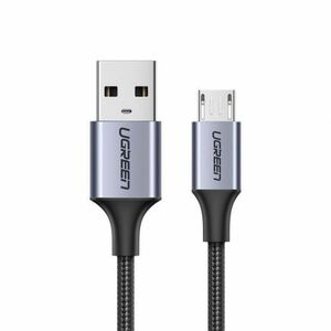 Ugreen kábel USB / Micro USB 2.4A 2m, sivý (60148) vyobraziť