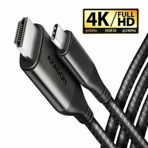 AXAGON RVC-HI2MC, USB-C -> HDMI 2.0a redukcia / kábel 1.8m, 4K/60Hz HDR10 vyobraziť
