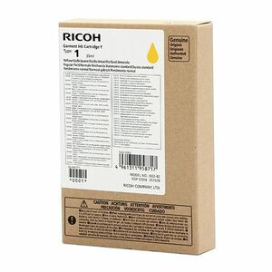 RICOH 257078 - originálna cartridge, žltá, 150 strán vyobraziť