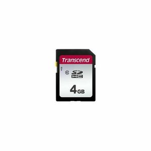 TRANSCEND SDHC karta 4GB 300S, Class 10 (R: 95/W: 45 MB/s) vyobraziť