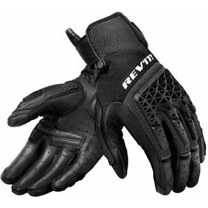 Rev'it! Gloves Sand 4 Black 4XL Rukavice vyobraziť