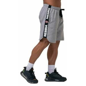 Nebbia Legend Approved Shorts Light Grey XL Fitness nohavice vyobraziť
