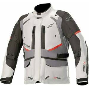 Alpinestars Andes V3 Drystar Jacket Ice Gray/Dark Gray XL Textilná bunda vyobraziť