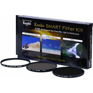 Kenko Smart Filter 3-Kit Protect/CPL/ND8 58mm Filter na objektívy vyobraziť