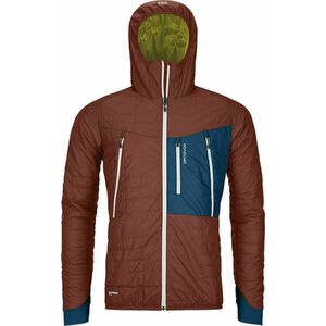 Ortovox Swisswool Piz Boè Jacket M Outdoorová bunda Clay Orange XL vyobraziť