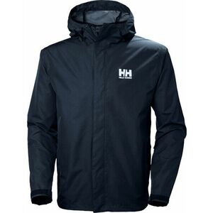 Helly Hansen Men's Seven J Rain Jacket Navy L Outdoorová bunda vyobraziť