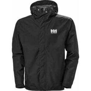 Helly Hansen Men's Seven J Rain Jacket Black XL Outdoorová bunda vyobraziť