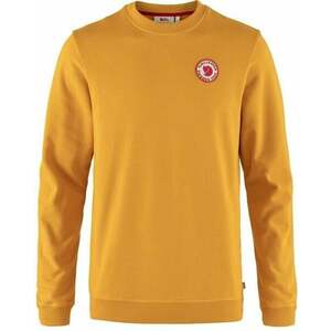 Fjällräven 1960 Logo Badge Sweater M Mustard Yellow L Outdoorová mikina vyobraziť