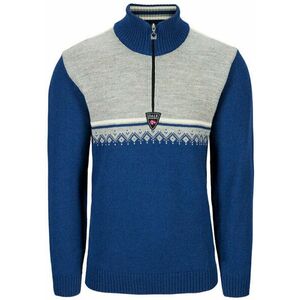Dale of Norway Lahti Mens Knit Sweater Indigo/Light Charcoal/Off White L Sveter vyobraziť