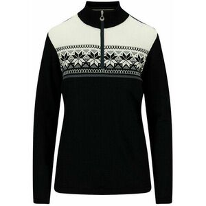 Dale of Norway Liberg Womens Sweater Black/Offwhite/Schiefer M Sveter vyobraziť