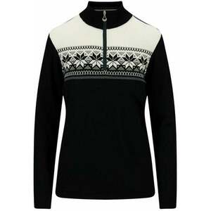 Dale of Norway Liberg Womens Sweater Black/Offwhite/Schiefer L Sveter vyobraziť
