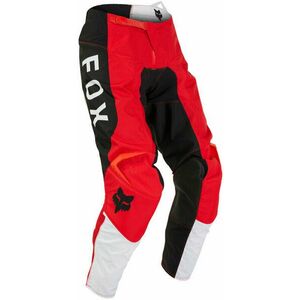 FOX 180 Nitro Pant Fluorescent Red 30 Motokrosové nohavice vyobraziť