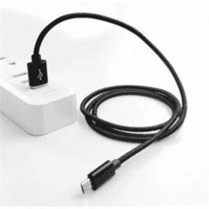 Crono kábel USB 2.0/ USB A samec - microUSB samec, 1, 0 m, čierny premium vyobraziť
