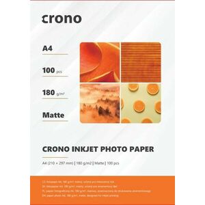 Crono PHPM4A, fotopapier matný, A4, 180g, 100ks vyobraziť