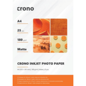 Crono PHPM4A, fotopapier matný, A4, 180g, 25ks vyobraziť
