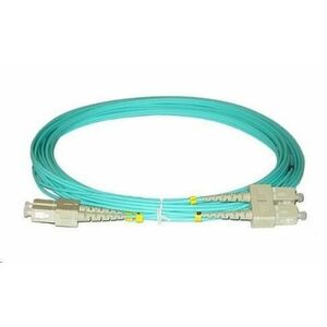 Duplexný patch kábel MM 50/125, OM3, SC-SC, LS0H, 2m vyobraziť
