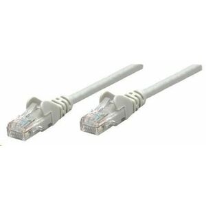 Intellinet patch kábel, Cat6 Certified, CU, UTP, PVC, RJ45, 10m, sivý vyobraziť
