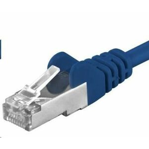 PREMIUMCORD Patch kábel CAT6a S-FTP, RJ45-RJ45, AWG 26/7 5m modrá vyobraziť