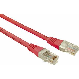 SOLARIX patch kábel CAT5E UTP PVC 0, 5m červené vyobraziť