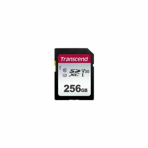 TRANSCEND SDXC karta 256GB 300S, UHS-I U3 V30 (R: 95/W: 45 MB/s) vyobraziť