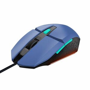 TRUST myš GXT 109B FELOX Gaming Mouse, optická, USB, modrá vyobraziť