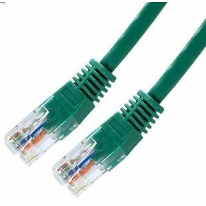 XtendLan patch kábel Cat6, UTP - 1m, zelený (predaj po 10 ks) vyobraziť