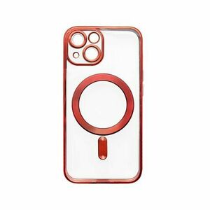 mobilNET plastový kryt MagSafe iPhone 15, červený vyobraziť
