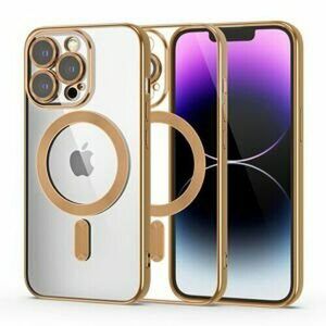 Puzdro Tech-Protect Magsafe Shine iPhone 14 Pro - zlaté vyobraziť