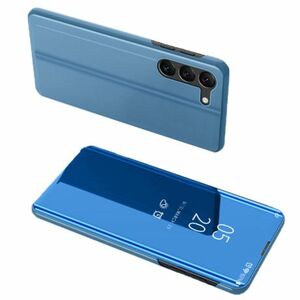 MG Clear View knižkové puzdro na Samsung Galaxy S23 Plus, modré vyobraziť