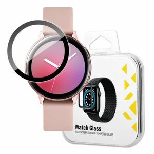 MG Watch Glass Hybrid ochranné sklo na Samsung Galaxy Watch Active 2 40mm, čierne vyobraziť