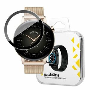 MG Watch Glass Hybrid ochranné sklo na Huawei Watch GT 3 46 mm, čierne vyobraziť