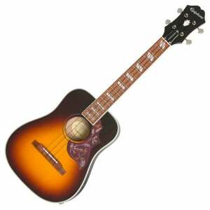 Epiphone Hummingbird A/E Tenorové ukulele Tobacco Sunburst vyobraziť