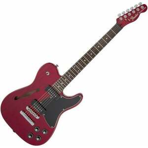 Fender Jim Adkins JA-90 Telecaster Thinline IL Crimson Red Transparent vyobraziť