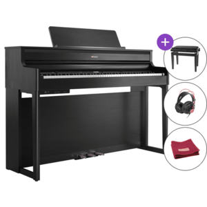 Roland HP 704 Charcoal Black SET Charcoal Black Digitálne piano vyobraziť