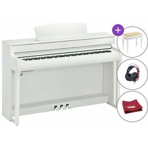 Yamaha CLP-745 WH SET Biela Digitálne piano vyobraziť