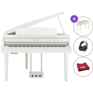 Yamaha CLP-765 GPPWH SET Polished White Digitálne grand piano vyobraziť