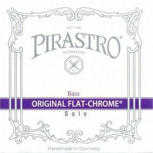 Pirastro Original Flat-Chrome Solo bass SET Struny pre kontrabas vyobraziť