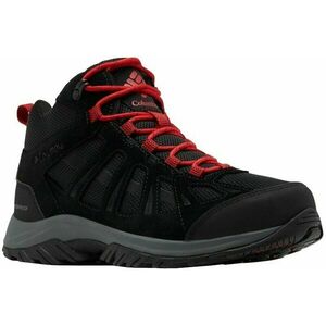 Columbia Men's Redmond III Mid Waterproof Shoe Black/Mountain Red 41, 5 Pánske outdoorové topánky vyobraziť