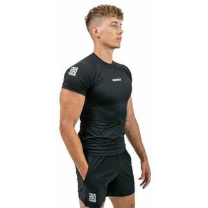 Nebbia Workout Compression T-Shirt Performance Black 2XL Fitness tričko vyobraziť