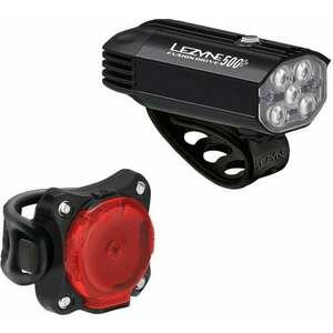 Lezyne Fusion Drive 500+/Zecto Drive 200+ Pair Satin Black/Black Front 500 lm / Rear 200 lm Cyklistické svetlo vyobraziť