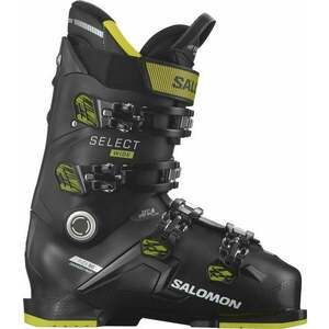 Salomon Select 80 Wide Black/Acid Green/Beluga 26/26, 5 Zjazdové lyžiarky vyobraziť