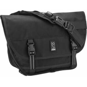 Chrome Mini Metro Messenger Bag Čierna Crossbody taška vyobraziť