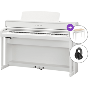 Kawai CA701 W SET Premium Satin White Digitálne piano vyobraziť
