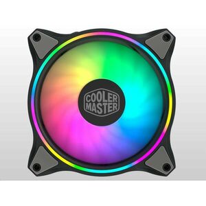 Cooler Master ventilátor Master Fan MF120 HALO 3in1, Dual Loop a RGB, 120x120x25mm vyobraziť