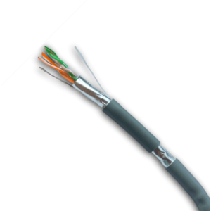 DATACOM FTP Cat5e PVC kábel 100m (lanko) sivý vyobraziť