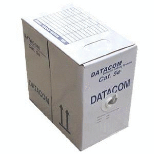 DATACOM FTP Cat5e PVC kábel 305m (lanko) sivý vyobraziť